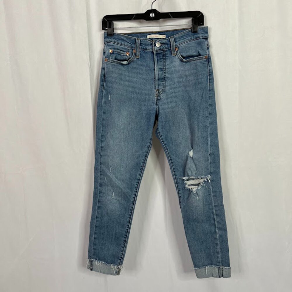 Levi’s Wedgie Skinny Distressed Jeans Women's Size 28
